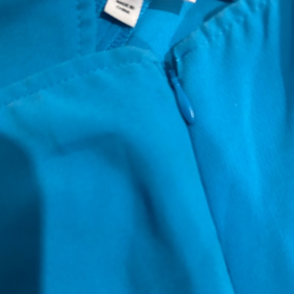 NEW Cinq a Sept pants Brianne pintuck crepe blue size 12 - Picture 6 of 12